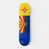 Amerikanische Südwestflaggen Skateboard (Vorderseite)