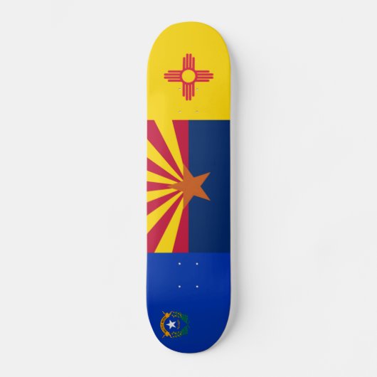 Amerikanische Südwestflaggen Skateboard (Vorderseite)