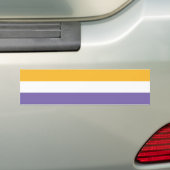 Amerikanische Suffrage-Flagge 19. Änderung Autoaufkleber (Auf Auto)