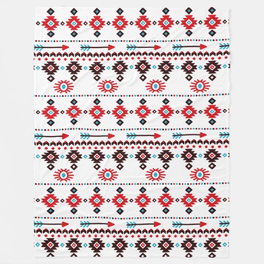 Amerikanische Symbole Fleece Blanket (Vorderseite)