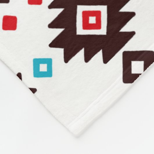 Amerikanische Symbole Fleece Blanket (Ecke)