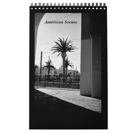 Amerikanische Szenen Kalender (Titelbild)