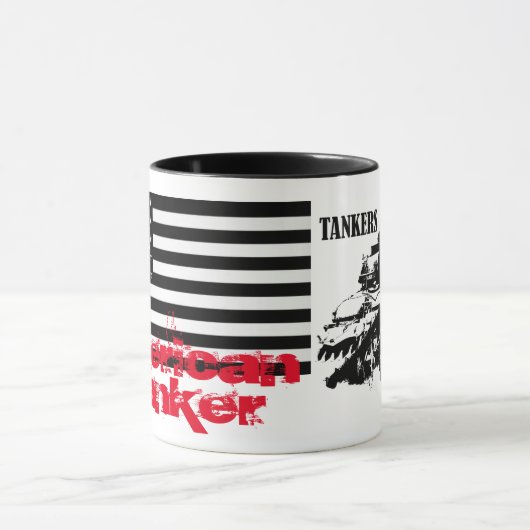 Amerikanische Tanker-Tasse Tasse (Zentrum)