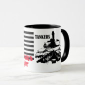 Amerikanische Tanker-Tasse Tasse (VorderseiteRechts)
