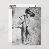 Amerikanische Tapferkeit Postkarte (Vorne/Hinten)