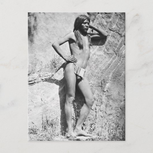 Amerikanische Tapferkeit Postkarte (Vorderseite)