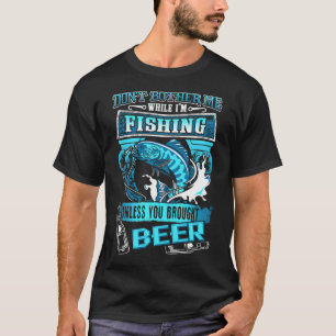 Amerikanische Tarnung USA-Flagge Bass-Angeln Fisch T-Shirt