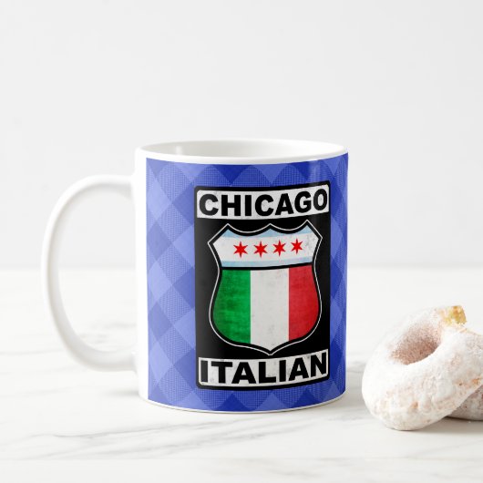 Amerikanische Tasse Chicago (Mit Donut)