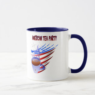 Amerikanische Tee-Party-Tasse Tasse