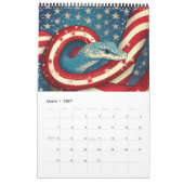 Amerikanische Tiere 2026 Kalender (Mär 2027)