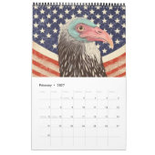 Amerikanische Tiere 2026 Kalender (Feb 2027)