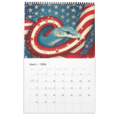 Amerikanische Tiere 2026 Kalender (Mär 2026)