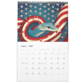 Amerikanische Tiere - Kalender 2025 (Mär 2027)