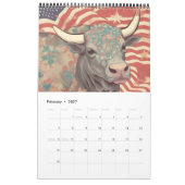 Amerikanische Tiere - Kalender 2025 (Feb 2027)