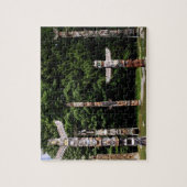 Amerikanische Totem-Stöcke, Vancouver, Brite Puzzle (Vertikal)