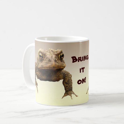 Amerikanische Touren bringen es auf Kaffeetasse (Vorderseite Links)