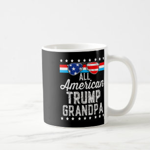 Amerikanische Trump-Großpa-amerikanische Fahne - T Kaffeetasse