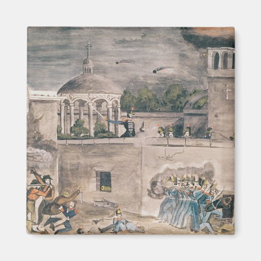 amerikanische Truppen unter General Doniphan Magnet (Vorne)