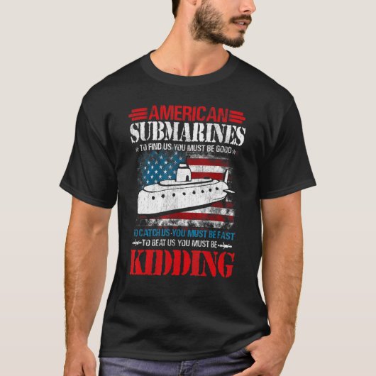 Amerikanische U-Boote T-Shirt (Vorderseite)