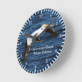Amerikanische Uhr "Great White Pelican" (Winkel)