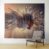 Amerikanische Ujibwe-Tapestry Wandteppich (Beispiel (Horizontal))