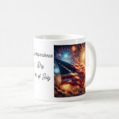 Amerikanische Unabhängigkeit Kaffeetasse (VorderseiteRechts)
