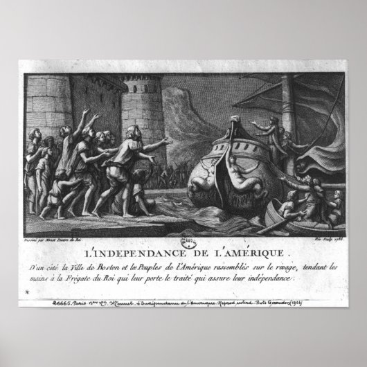 Amerikanische Unabhängigkeit Poster (Vorne)