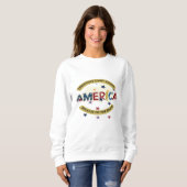 Amerikanische Unabhängigkeit Sweatshirt (Vorne ganz)