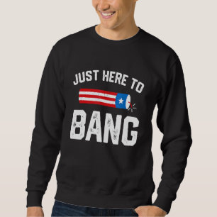 Amerikanische Unabhängigkeitstag 4. Juli Feuerwerk Sweatshirt