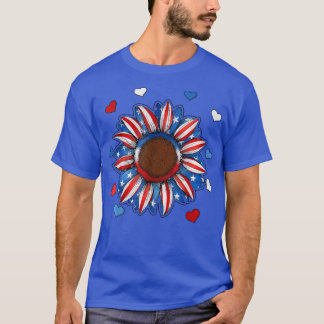 Amerikanische Unabhängigkeitstag 4. Patriotischer  T-Shirt