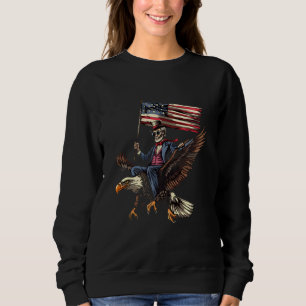 Amerikanische Unabhängigkeitstag Abraham Lincoln B Sweatshirt
