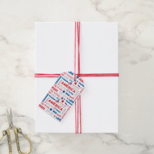 Amerikanische Unabhängigkeitstag America USA Pers Geschenkanhänger