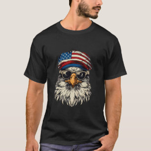 Amerikanische Unabhängigkeitstag American Flag Bal T-Shirt