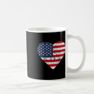 Amerikanische Unabhängigkeitstag American Flag Vin Kaffeetasse
