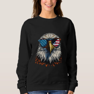 Amerikanische Unabhängigkeitstag Bald Eagle Americ Sweatshirt