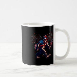 Amerikanische Unabhängigkeitstag Bigfoot American Kaffeetasse