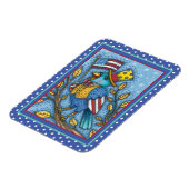 AMERIKANISCHE UNABHÄNGIGKEITSTAG BLUEBIRD TWEETEN, MAGNET (Linke Seite)