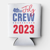 Amerikanische Unabhängigkeitstag Crew Dosenkühler (Vorderseite)