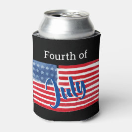 Amerikanische Unabhängigkeitstag Dosenkühler