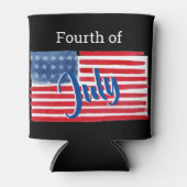 Amerikanische Unabhängigkeitstag Dosenkühler (Vorderseite)
