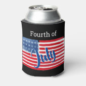 Amerikanische Unabhängigkeitstag Dosenkühler (Kanne Rückseite)
