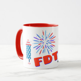 Amerikanische Unabhängigkeitstag FDT Foxtrot Delta Tasse