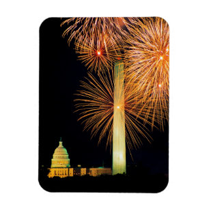 Amerikanische Unabhängigkeitstag, Firework Display Magnet