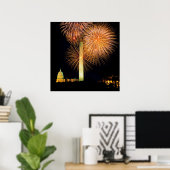 Amerikanische Unabhängigkeitstag, Firework Display Poster (Heimbüro)