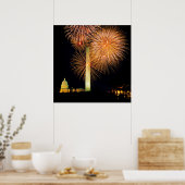 Amerikanische Unabhängigkeitstag, Firework Display Poster (Küche)