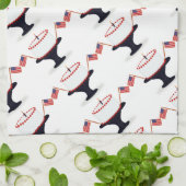 Amerikanische Unabhängigkeitstag Geburtstagskuchen Handtuch (Gefaltet)