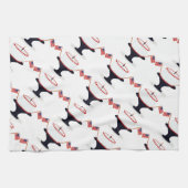 Amerikanische Unabhängigkeitstag Geburtstagskuchen Handtuch (Horizontal)