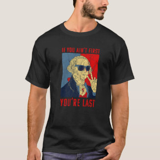 Amerikanische Unabhängigkeitstag George Washington T-Shirt