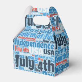 Amerikanische Unabhängigkeitstag Geschenkschachtel