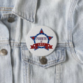 Amerikanische Unabhängigkeitstag Glitzer Button (Beispiel)
